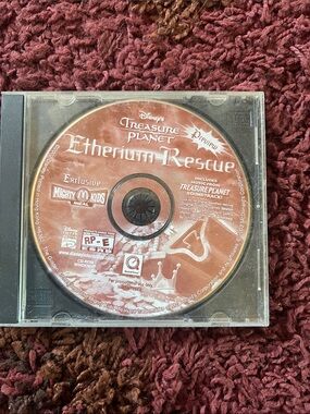 Disney Treasure Planet Etherium Rescue Promo CD - Red and White Label
